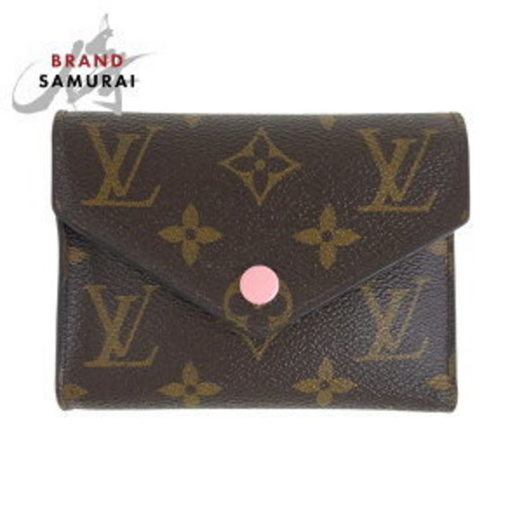 Louis Vuitton Rose Brown Wallet Victorine Ballerine Pink Portefeuille - Picture 1 of 9